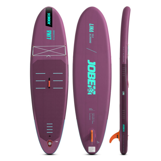 Pack Paddle Aero Lina 10" - planche de SUP 280 litres pour les sorties en mer, lac et rivière - profil