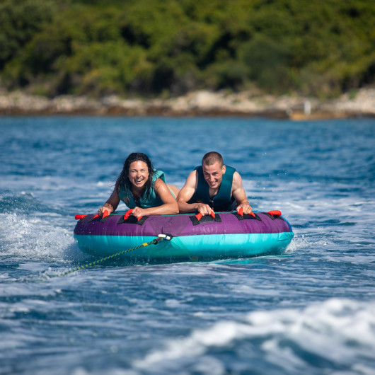 Droplet 2P Jobe - bouée tractée 2 personnes pour bateau à moteur - mer