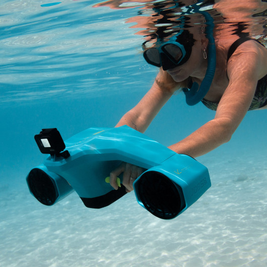 Pack Seascooter Infinity Jobe - scooter sous-marin auto-flottant à propusion électrique - gopro