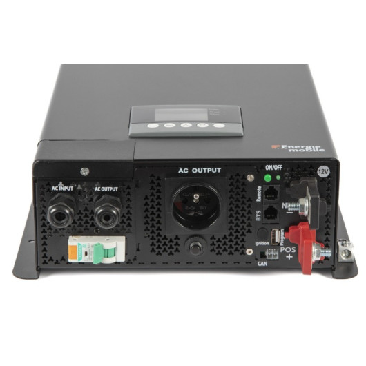 Convertisseur/Chargeur, Energie Mobile PSC12-2200DIF le 230V à bord  | façade