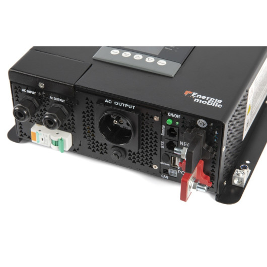 EM PSC12-4300DIF |Convertisseur combiné Chargeur 120A LCD + 12V + Disjoncteur