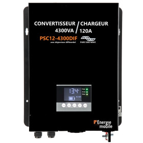 EM PSC12-4300DIF |Convertisseur combiné Chargeur 120A vu de haut