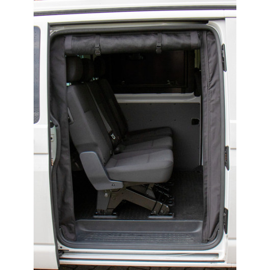 Moustiquaire porte latérale Ducato X290 H2 - Équipement intérieur anti-insectes - ouverte