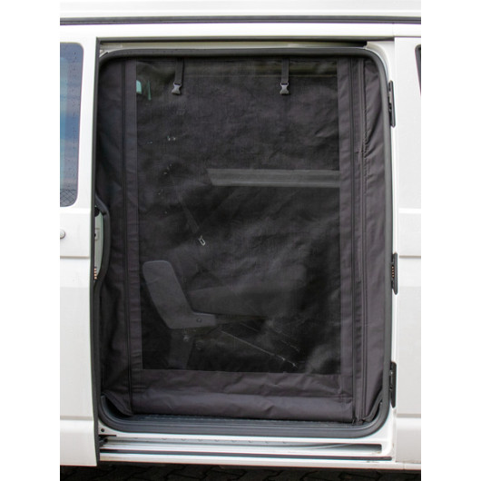Moustiquaire porte latérale Ducato X290 H2 - Équipement intérieur anti-insectes - fermée