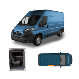 Moustiquaire porte latérale Ducato X290 H2 - Équipement intérieur anti-insectes - passager