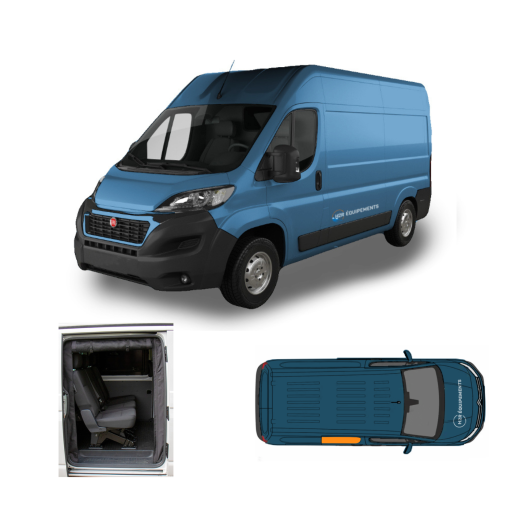 Moustiquaire porte latérale Ducato X290 H2 - Équipement intérieur anti-insectes - passager