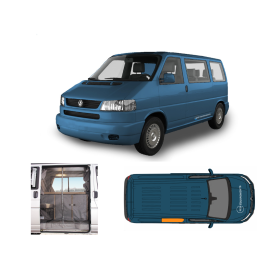Moustiquaire porte latérale - VW T4 California - visuel