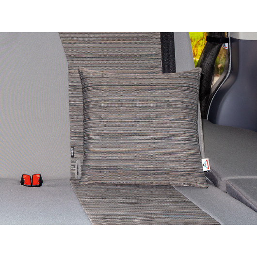 Coussin 40x40 cm Brandrup - accessoire textile VW T6.1 California Beach & Multivan - mixed dots