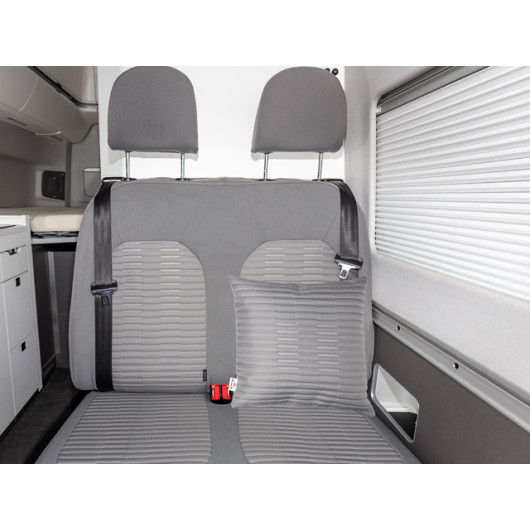 Coussin 40x40 cm Brandrup - accessoire textile VW T6.1 California Beach & Multivan - valley palladium