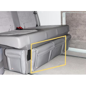 Lot de 2 pochettes pour tiroir banquette lit VW T5 / T6 / T6.1 California - van aménagé