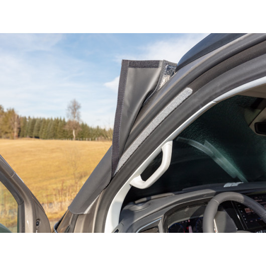 Rideau Isolite pare-brise Brandrup - volet thermique pour fourgon VW T4 - caoutchouc