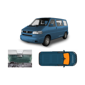 BRANDRUP Rideau Isolite pare-brise | VW T4 Rideau Isolite pare-brise Brandrup - volet thermique pour fourgon VW T4 - visuel