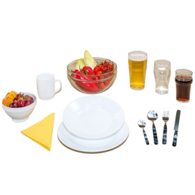 BRANDRUP Assiette plate | Ø 25 cm BRANDRUP Assiette plate - van aménagé, camping car , bateau - H2R Equipements