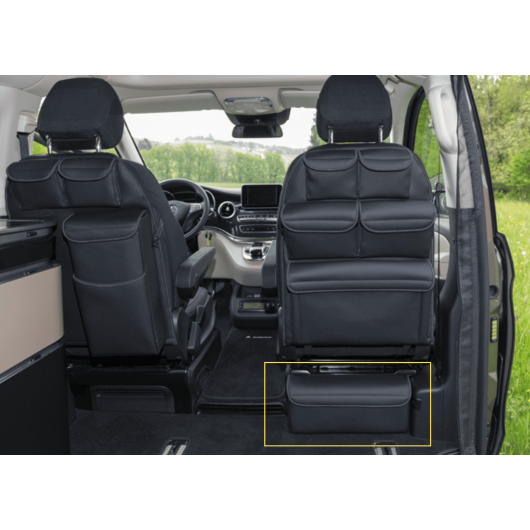 Sac isotherme Multibox Carrybag Brandrup - véhicules Mercedes Classe V - emplacement
