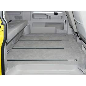 BRANDRUP Tapis arrière banquette 3 places | VW T5 / T6 / T6.1 California Beach Tapis arrière VW T5 T6 T6.1 California Beach Brandrup -protection banquette 3 places - velours