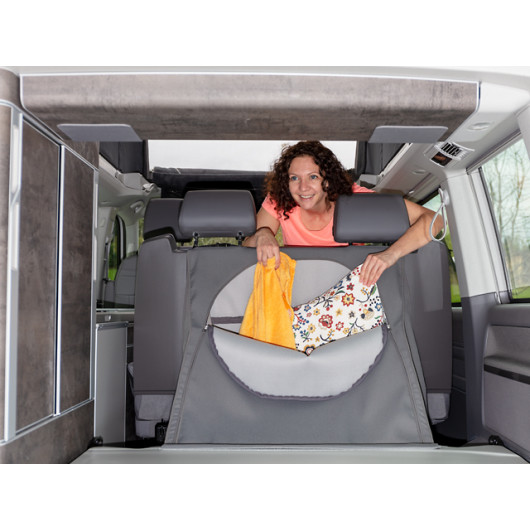 Flexbag dos de banquette Brandrup - rangement VW T5 T6 T6.1 California Ocean & Coast - linge