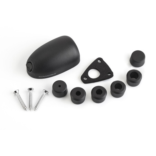 Passe-fil noir Scanstrut DS-H6-BLK étanche | Passe-câble étanche pour bateau et camping-car | Kit complet