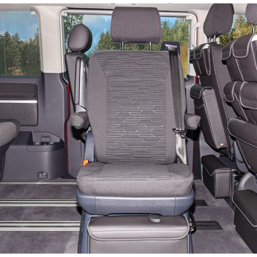 BRANDRUP Housse de siège arrière pivotant | VW T6 / T6.1 California Beach & Multivan