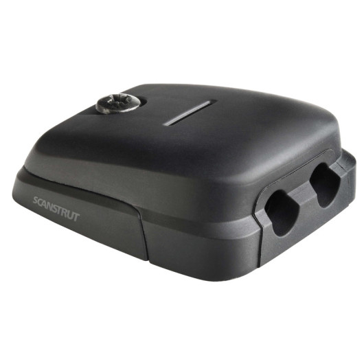 Passe-câble double DS-HD10 noir Scanstrut | Presse étoupe pour bateau ou camping-car