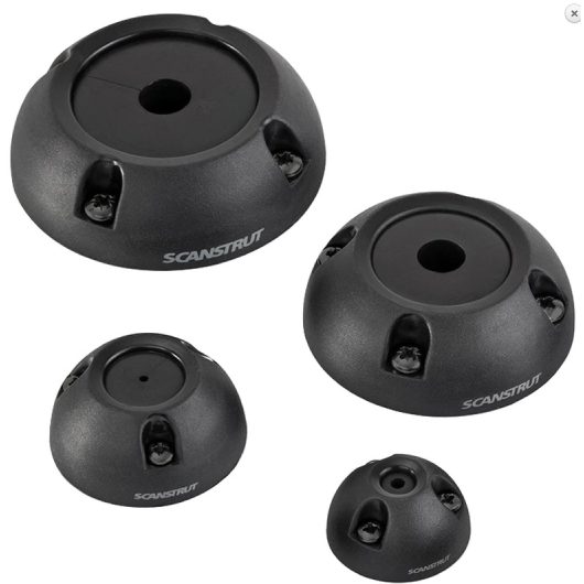 Passe fil noir ø 40 mm SCANSTRUT Equipement électrique bateau