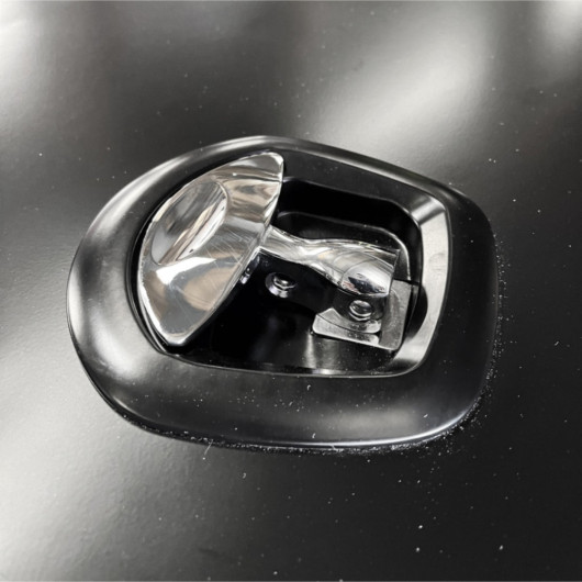 Caisse aluminium 240 L BIGFIC détail poignée