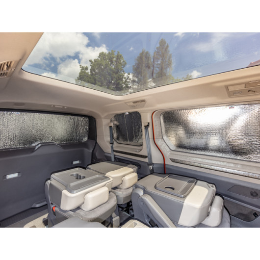 Rideau isolant intérieur VW T7 Multivan Brandrup - volet thermique van et fourgon - porte coulissante conducteur