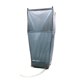 Tente de douche intérieure pour van aménagé Vancabin | Abri de douche pour fourgon aménagé étanche