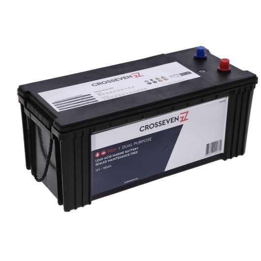 CROSSEVEN Batterie Pro calcium 180 Ah