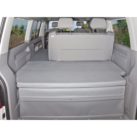 Housse matelas coffre VW T5 T6 Brandrup - protection banquette 2 places California Beach
