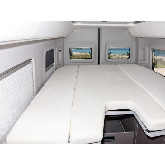 BRANDRUP Drap housse matelas iXTEND pour lit banquette VW Grand California 680 - linge de lit pour van aménagé - matelas