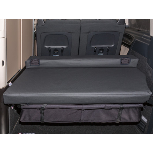 Housse de protection Brandrup pour matelas de coffre Mercedes Marco Polo - toile imperméable et anti-griffes - noir