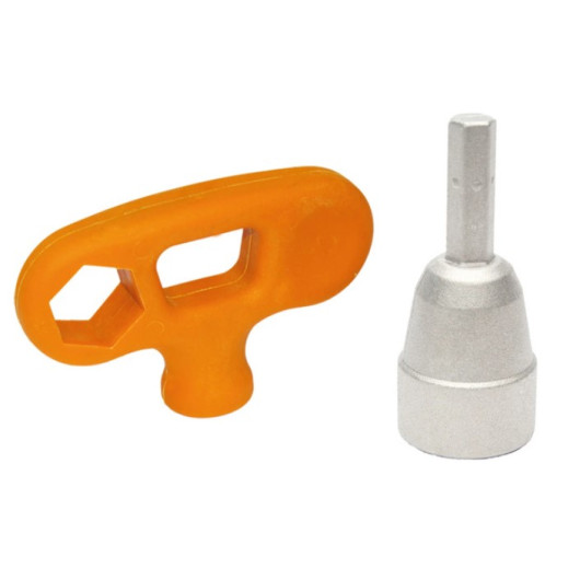 Kit de fixation Peggy Peg - 50 vis + sac | Pour tentes et auvents | douille de vissage