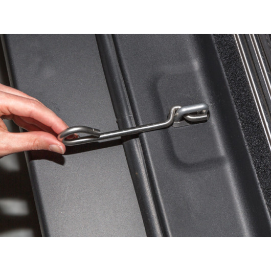 Verrou Air-Safe Brandrup pour hayon Mercedes Marco Polo Vito W447 – ventilation sécurisée en van - visuel