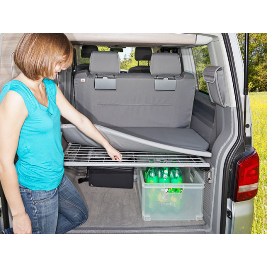 iXTEND Pad Brandrup - matelas pour rallonge de lit van et fourgon VW T5 California - velcro