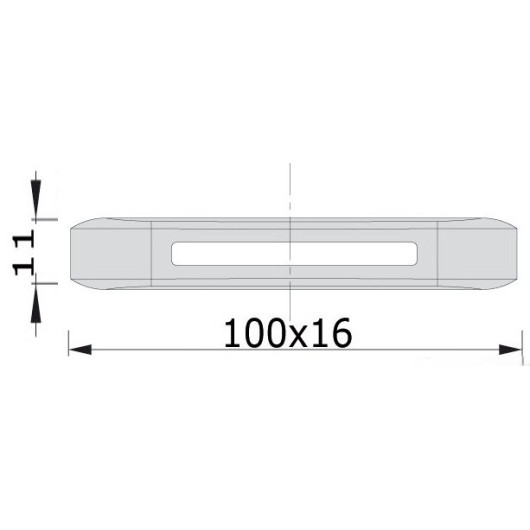Spot de courtoisie Andromeda G3 FS - éclairage LED intérieur/extérieur pour bateau - schéma