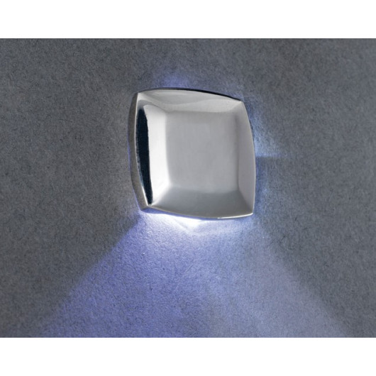 Spot de courtoisie LED Square Osculati - éclairage IP67 pour bateau et fourgon - intérieur