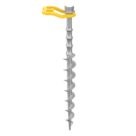 Alu-Camp HABA - piquet de tente aluminium à visser 31 cm pour tente et auvent - pratique