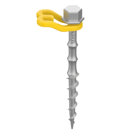 Alu-Camp HABA - piquet de tente aluminium à visser 15 cm pour tente et auvent - camping
