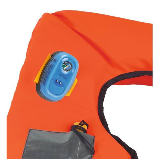 Brassière Storm Plastimo 100N pour adultes | Équipement de sécurité pour la navigation côtière | Avec lampe DANIAMANT W3 éteint