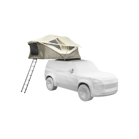 Tente de toit 2-3 personnes Approach M Thule - équipement outdoor pour citadine et SUV - gris pélican