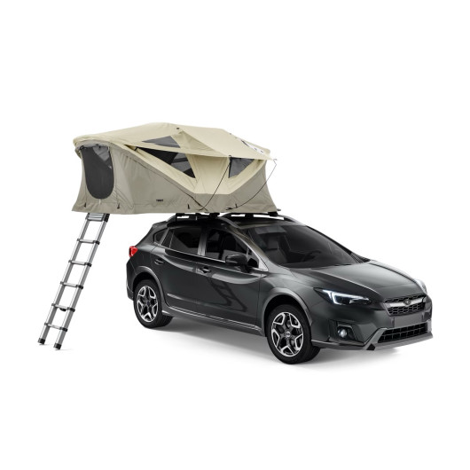 Tente de toit 2 personnes Approach S Thule - équipement outdoor pour citadine et SUV - gris pelican