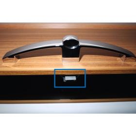 REIMO Serrure pour poignée à bouton poussoir chromé Serrure, verrou, loquet pour poignée à bouton poussoir Reimo | meuble & placard bateau et camping-car