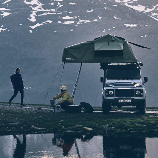 Tente de toit Tepui Autana Thule - équipement outdoor 4 personnes pour van et 4x4 - bivouac