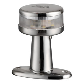 Feu de mouillage 360° Evoled Osculati | Feux de navigation LED pour voilier ou bateau moteur | finition inox
