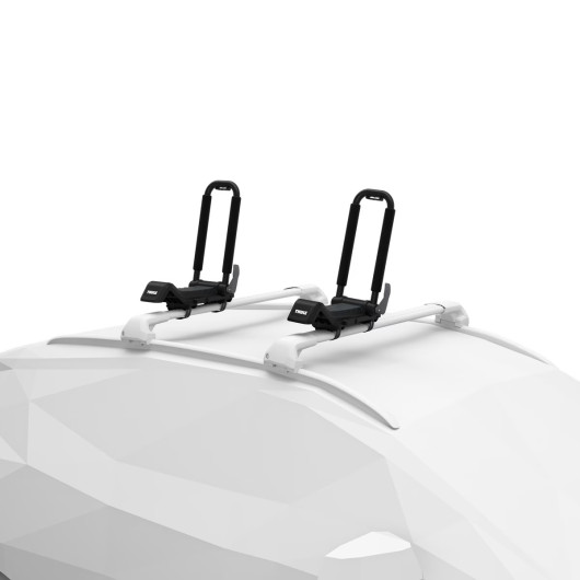 Porte-kayak en J Hull-a-Port XTR Thule - transport de 1 à 2 kayaks pour voiture & SUV - pratique