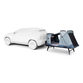 Tente sur boule d'attelage Outset de Thule | Equipement camping pour voiture et van aménagé