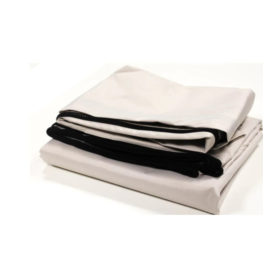 Ensemble toile + housse pour bimini oxygene 4 arceaux MATC | Bimini top | H2R Equipements | Blanc
