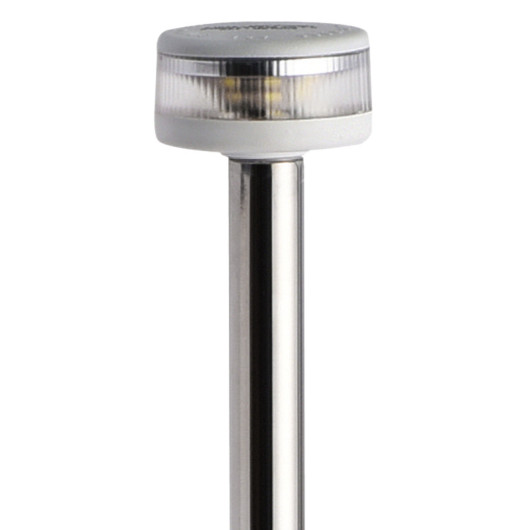 Hampe lumineuse avec feu à led 360° Evoled extractible Osculati | Feux de navigation | Feu mouillage | blanc