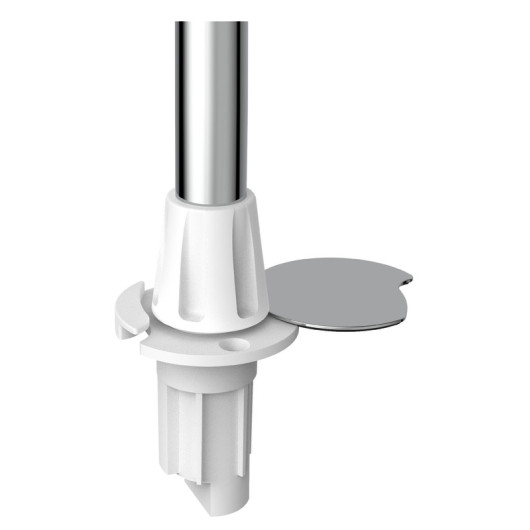 Hampe lumineuse avec feu à led 360° Evoled extractible Osculati | Feux de navigation | Feu mouillage | flush