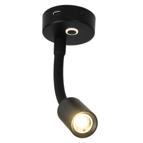 Felino Flex spot avec USB-C HABA - éclairage LED tactile pour camping-car & caravane